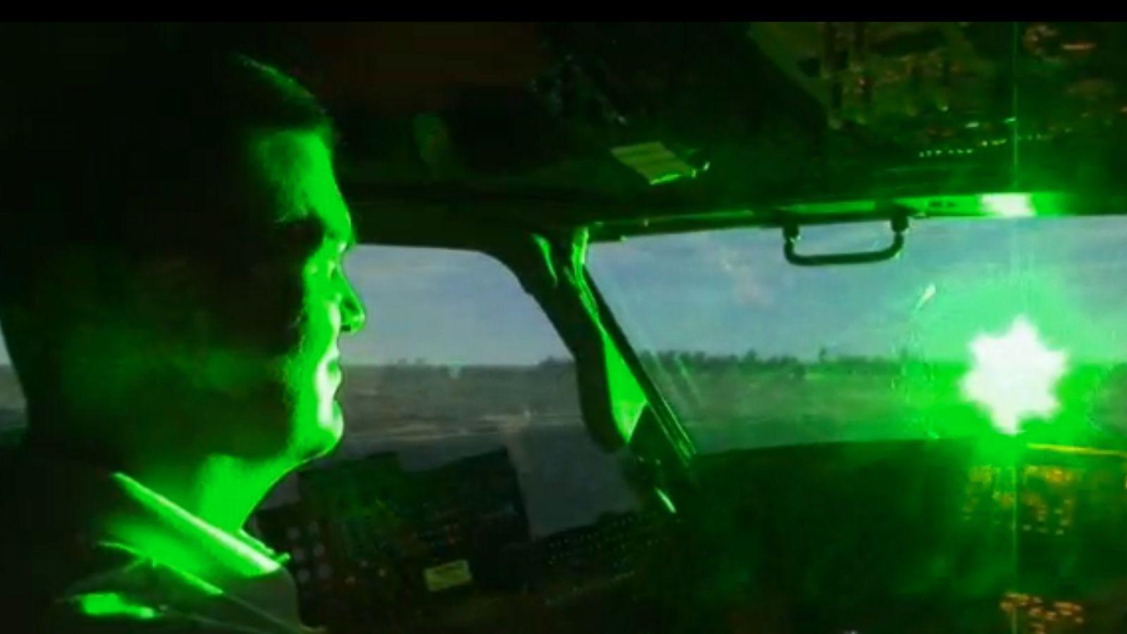 В Перми пилотов самолёта, вылетевшего в Турцию, пытались ослепить лазером