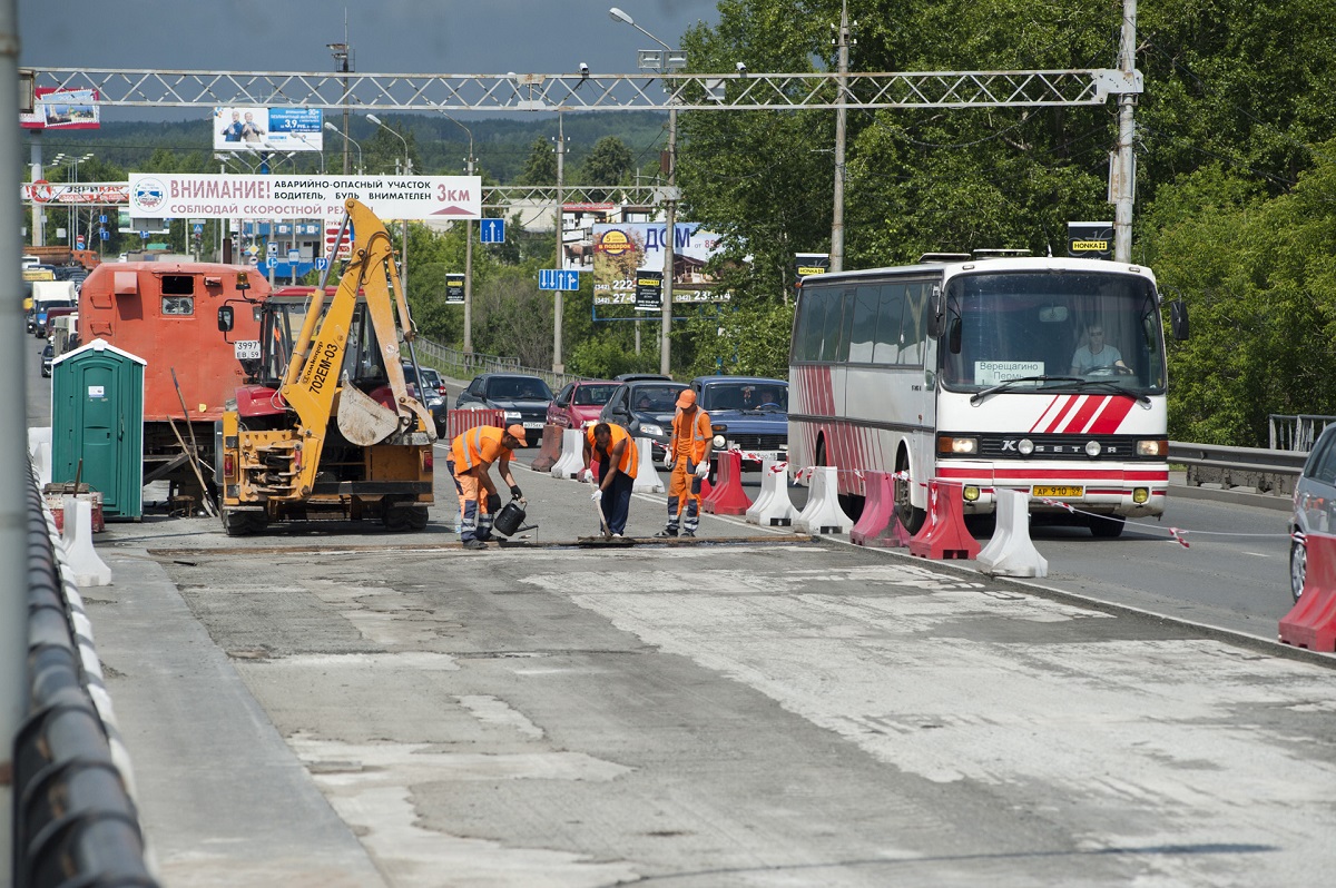 Ремонт коммунального моста через Каму начнётся в июне