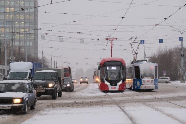 В Пермь доставлены шесть трамваев «Львёнок»