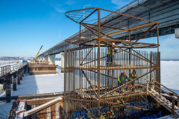 Новый Чусовской мост готов на 22,5%