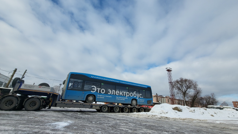 В Пермь доставлен электробус
