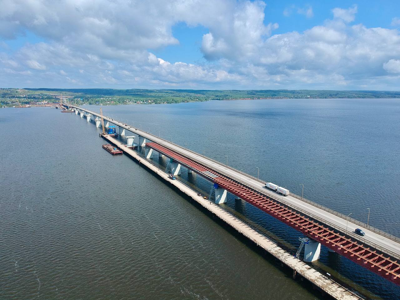 Глава Прикамья пообещал, что Чусовской мост будет достроен