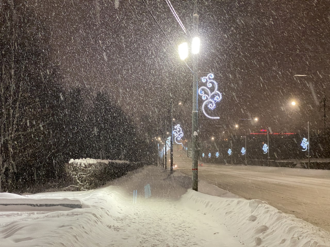 МЧС Прикамья предупреждает о сильных снегопадах 30 января