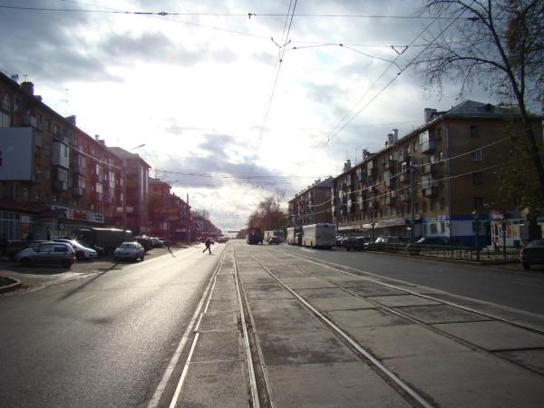 В августе в Перми закроют движение трамваев по улице Мира