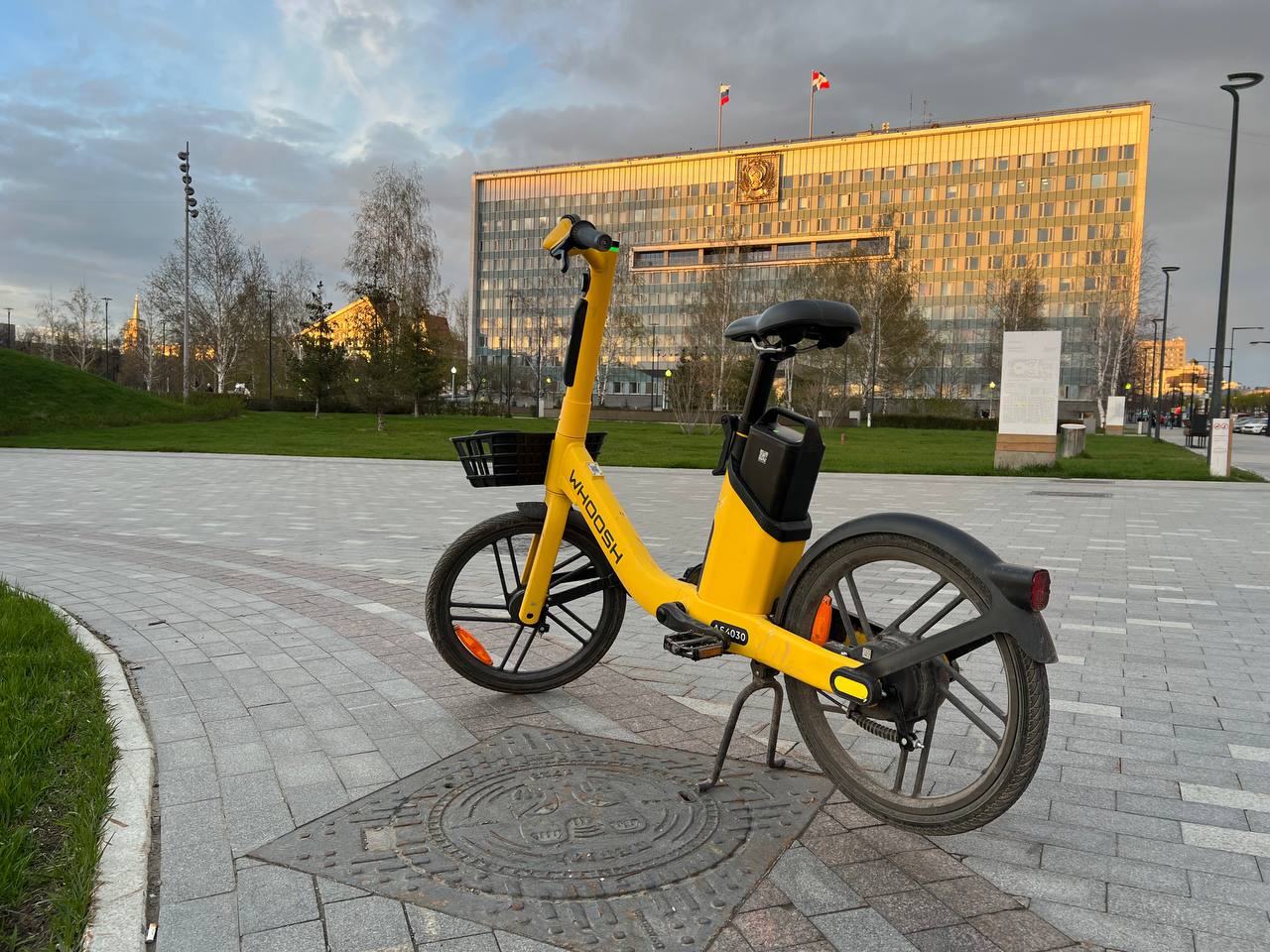 Компания кикшеринга Whoosh установит в Перми свои велопарковки