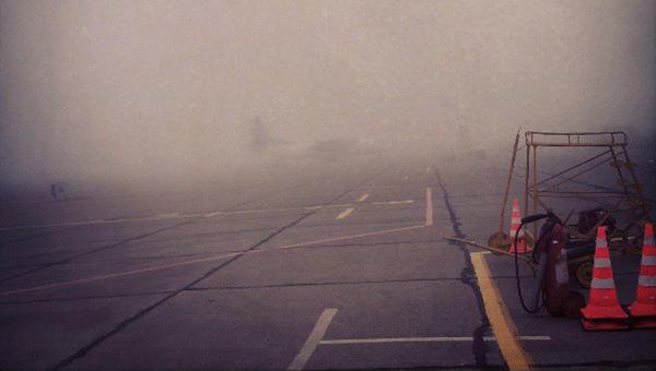 В пермском аэропорту из-за тумана задержаны несколько рейсов