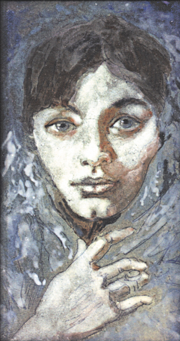 «Как молоды мы были...» (автопортрет)