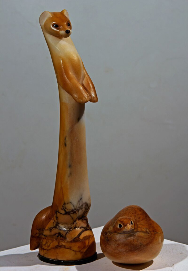 Анатолий Овчинников, «Куница и куропатка»