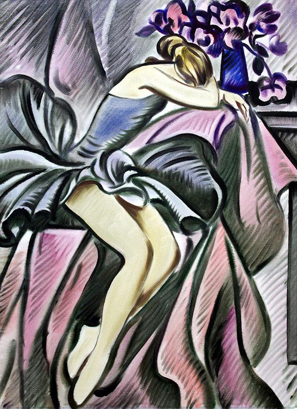 Иван Борисов. «Отдыхающая балерина»