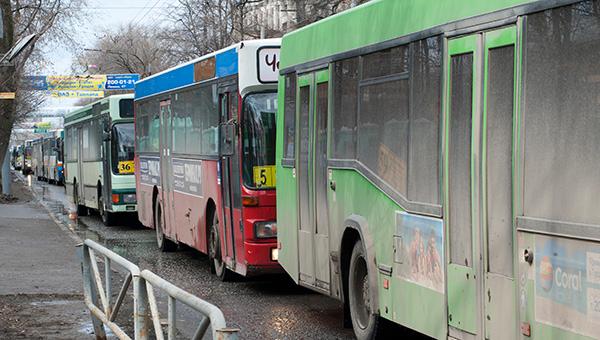 В Перми автобусы вышли на свои маршруты