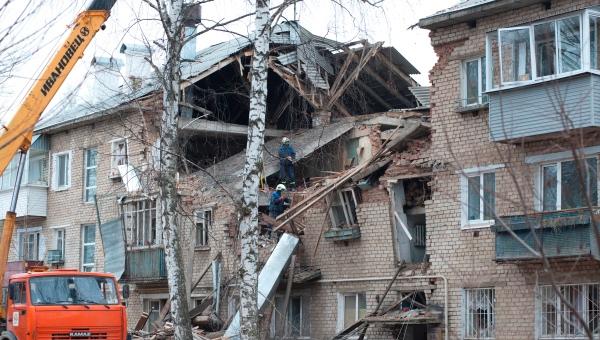 Взрыв дома в Голованово