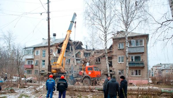 Взрыв дома в Голованово