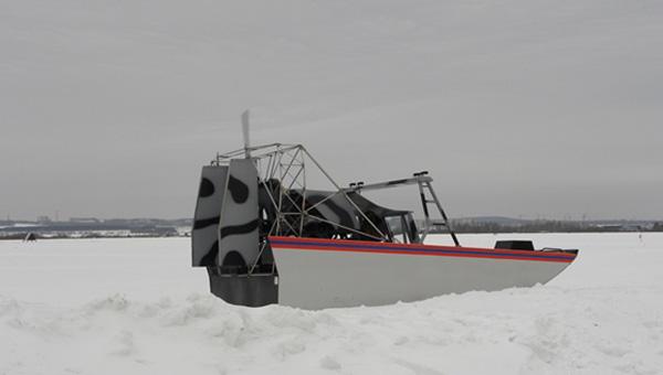 В Перми испытали универсальный вездеход для спасения людей 