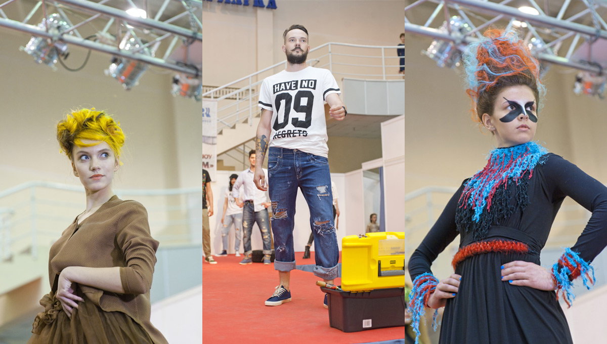 Фантазии на тему причёсок и макияжа