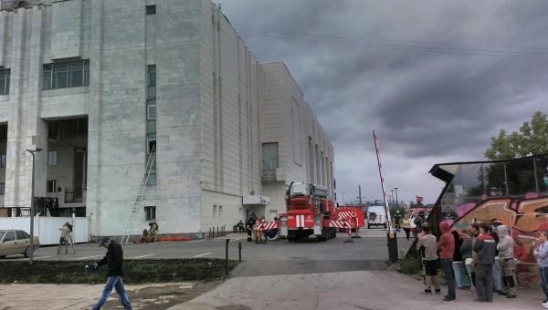 Спасатели провели учения в здании Пермского академического Театра-Театра 