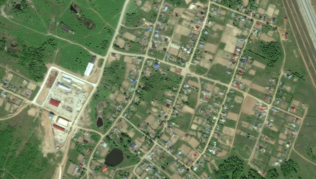 Родовое гнездо у карстовых воронок