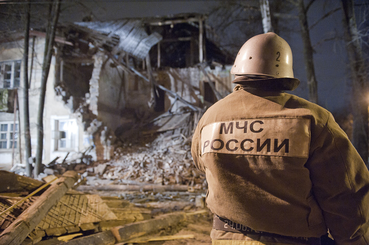 В Перми на улице Карпинского обрушился аварийный дом