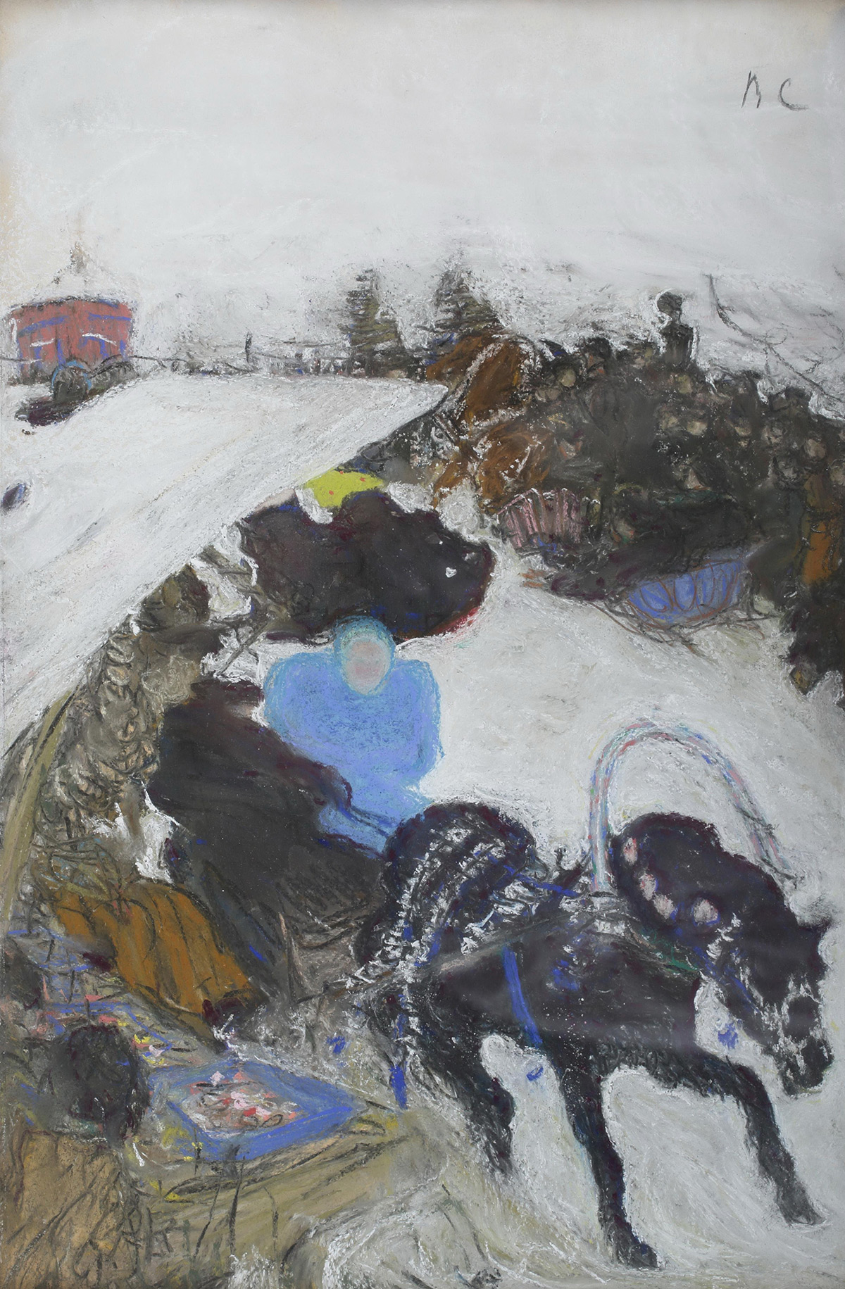 Валентин Серов, «Катание на&nbsp;масленице»