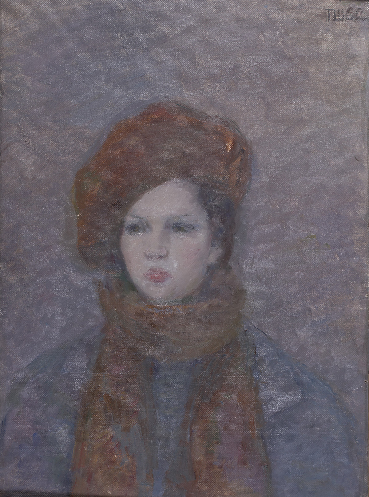 Татьяна Шевченко, «Портрет женщины в берете»