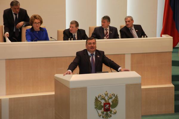 Валерий Сухих принял участие во встрече президента России с членами Совета законодателей