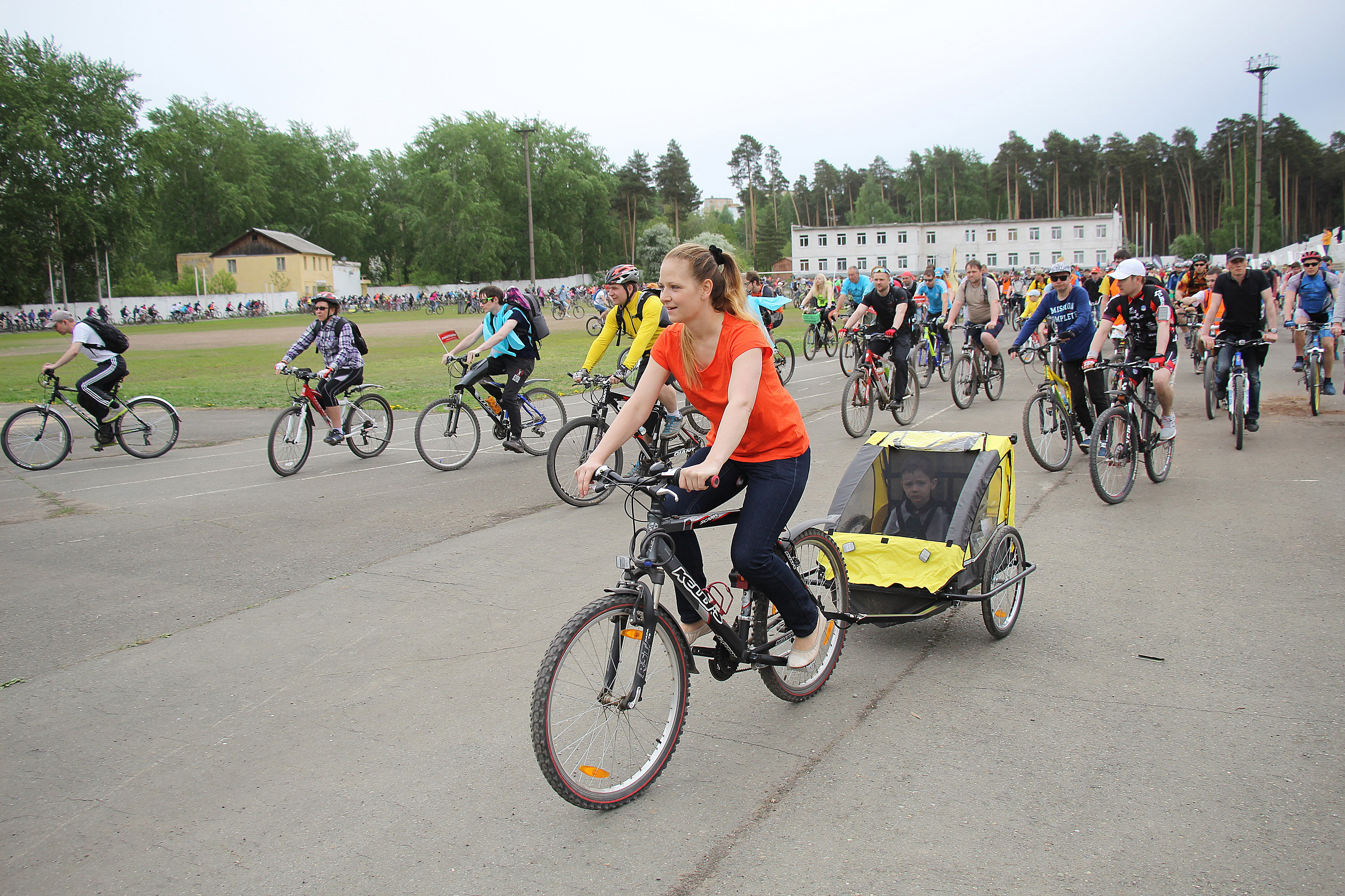 В Перми состоялся массовый велопробег