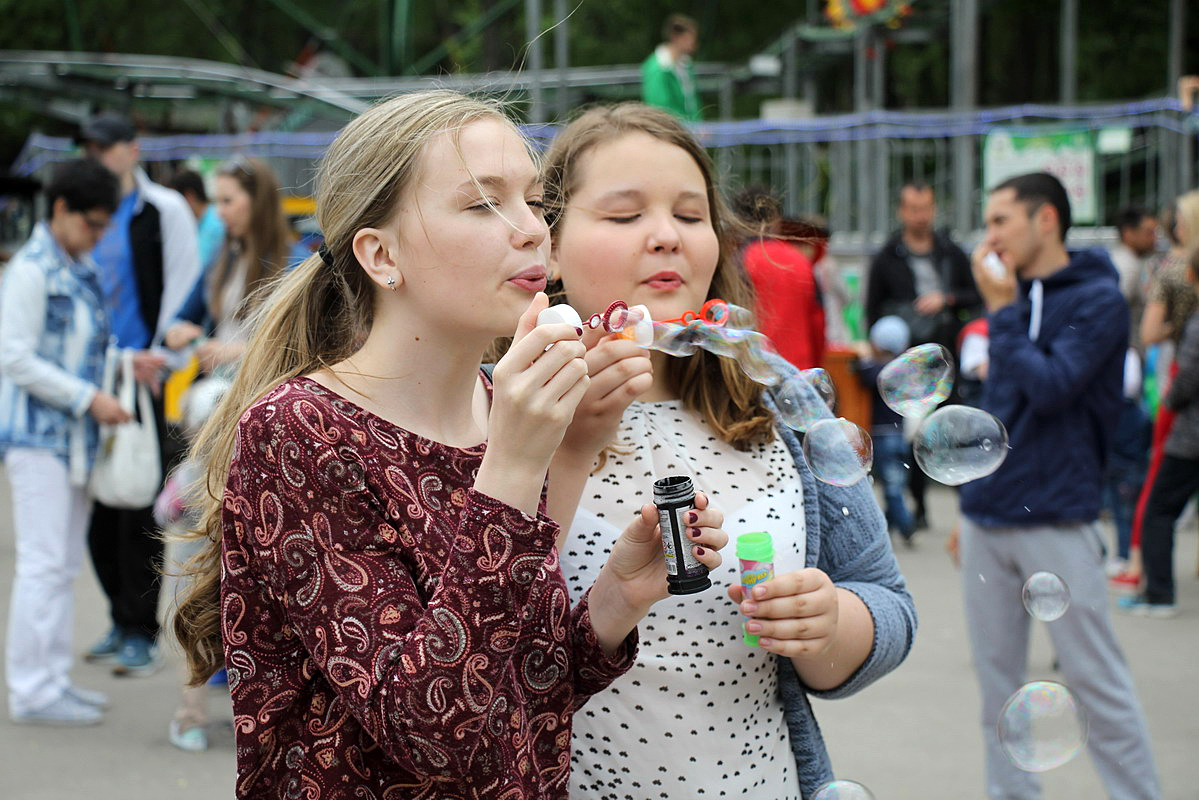 Пермяки отметили День мыльных пузырей