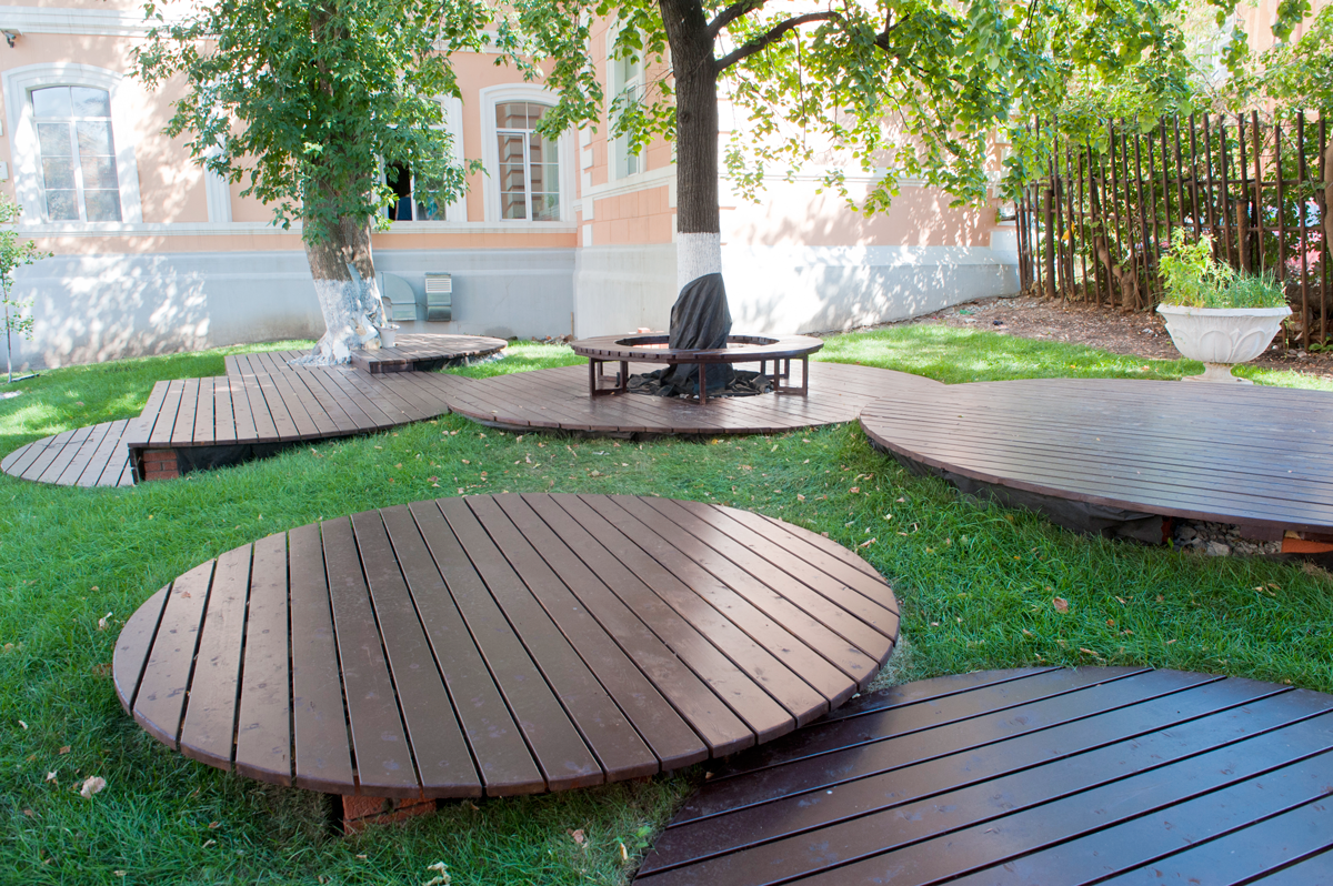 Новая жизнь старого сквера