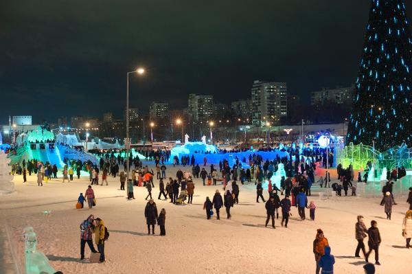 В Новогоднюю ночь в центре Перми перекроют часть улиц