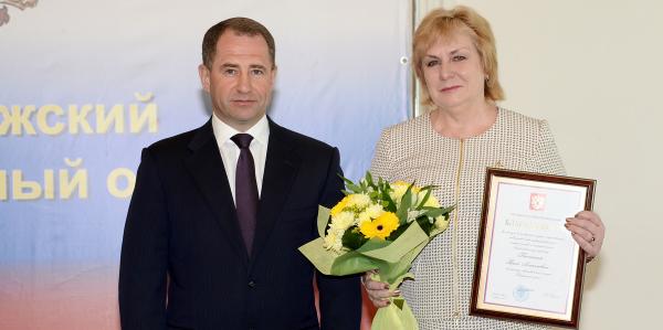 Раиса Кассина получила благодарность президента России
