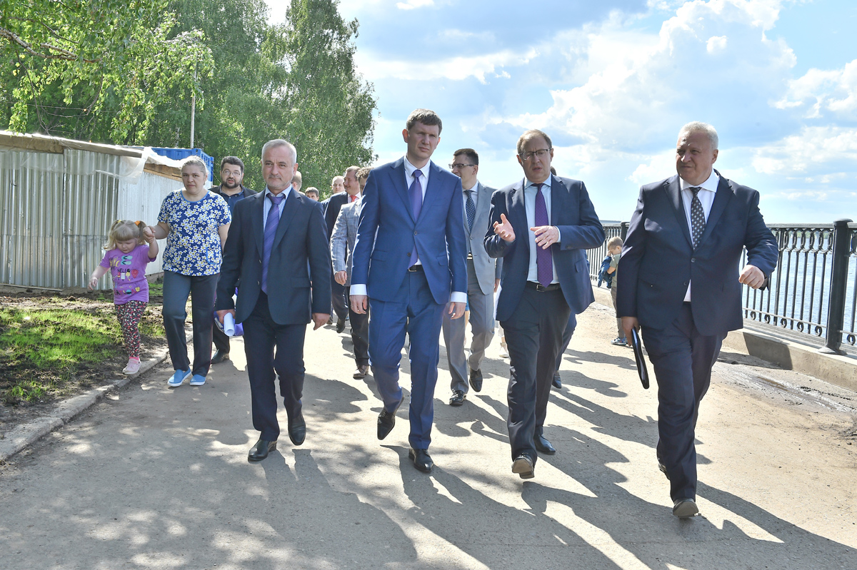 В этом году в Перми начнётся второй этап реконструкции набережной 