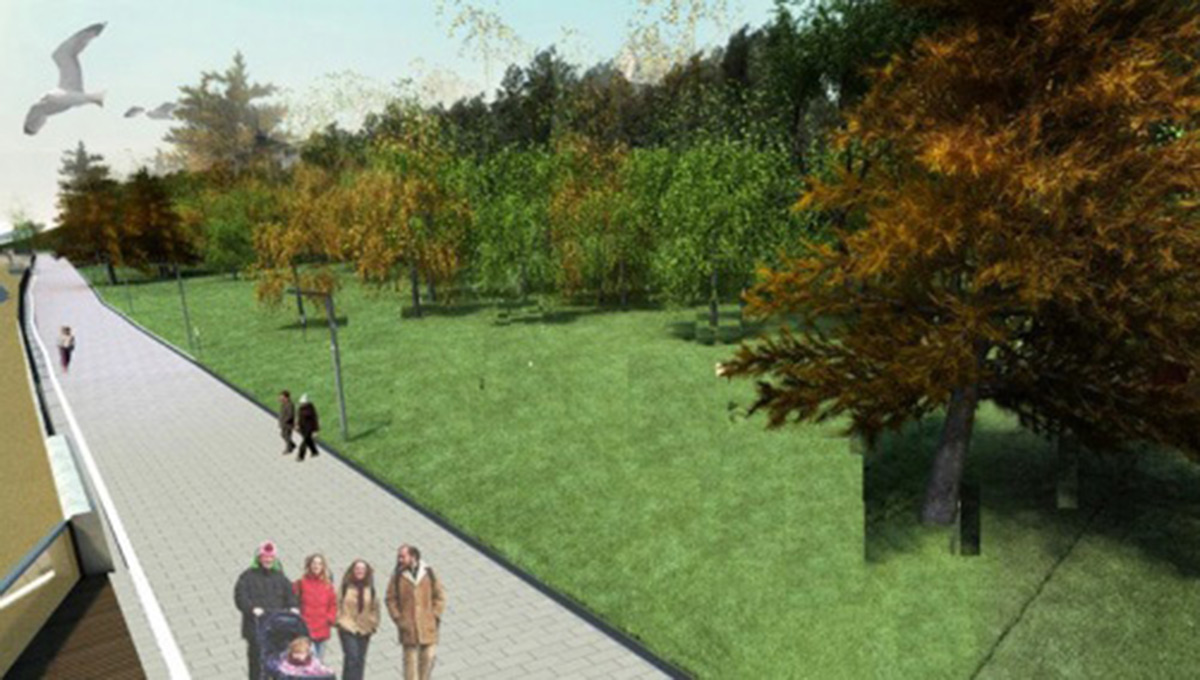 Проект набережной пермь