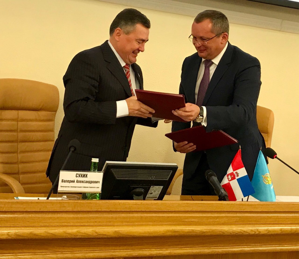 Законодатели Прикамья и Астраханской области подписали соглашение о сотрудничестве