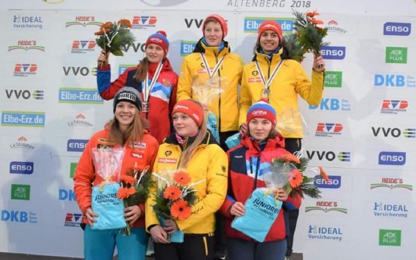 Юные саночники из Чусового завоевали серебро на первенстве мира
