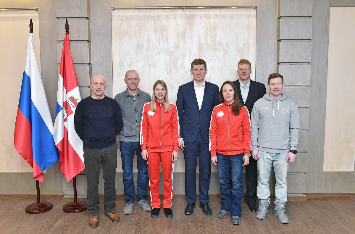 Участников ОИ-2018 от Пермского края наградили благодарственными письмами