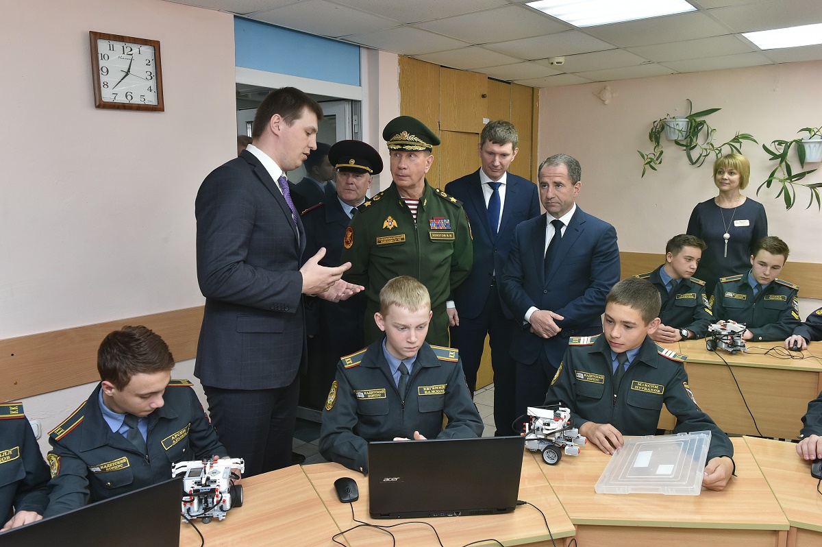 Росгвардия возьмёт шефство над Пермским кадетским корпусом