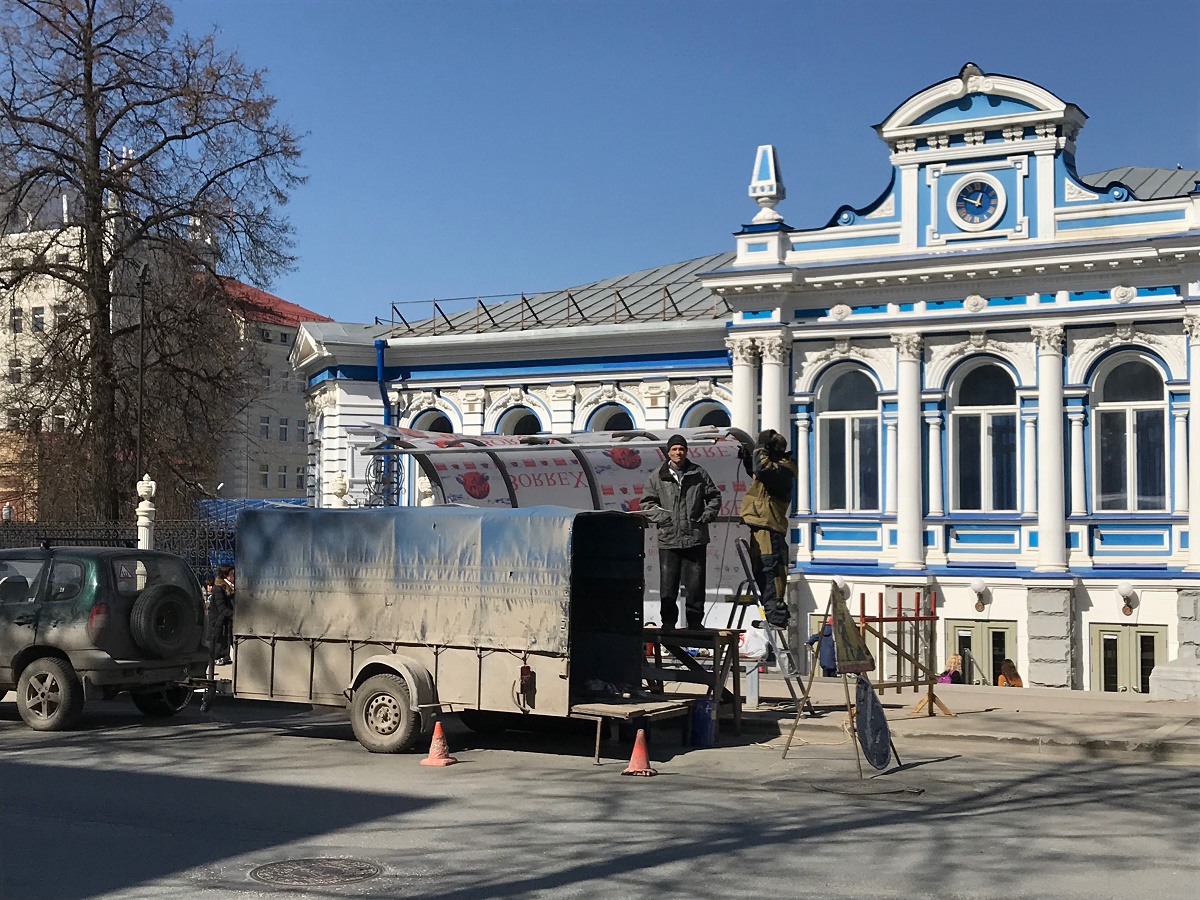 Остановку около ТЮЗа перенесут в другое место