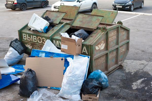 Уровень собираемости платежей за вывоз мусора в Прикамье колеблется от 16,2% до 45,5%