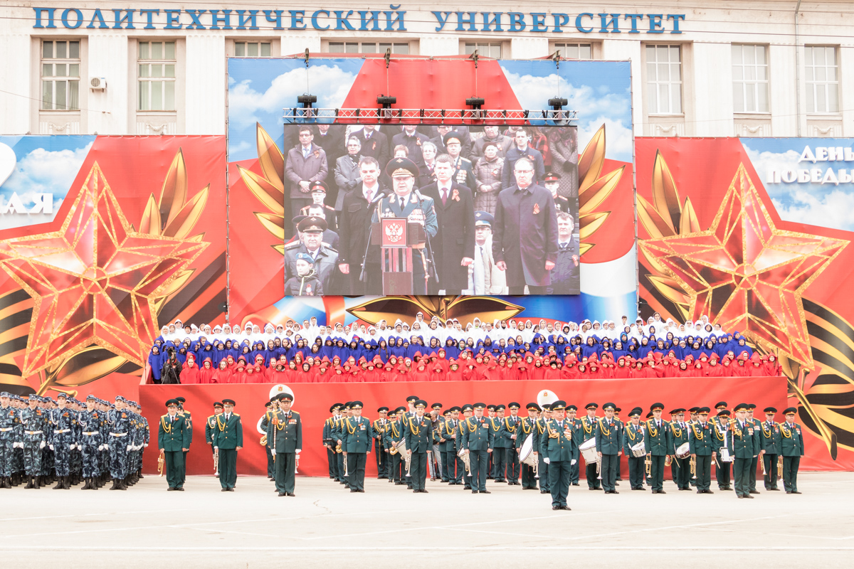 В Перми прошёл Парад в честь Дня Победы