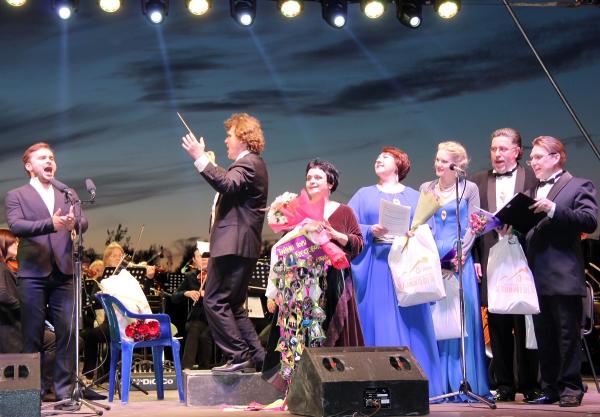 Впервые на сцене проекта «Закат на Крестовой» прозвучала классическая опера
