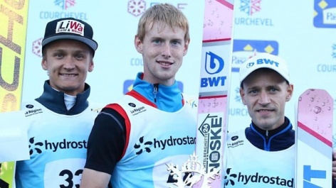 Пермский
летающий лыжник впервые выиграл этап
летнего Гран-при