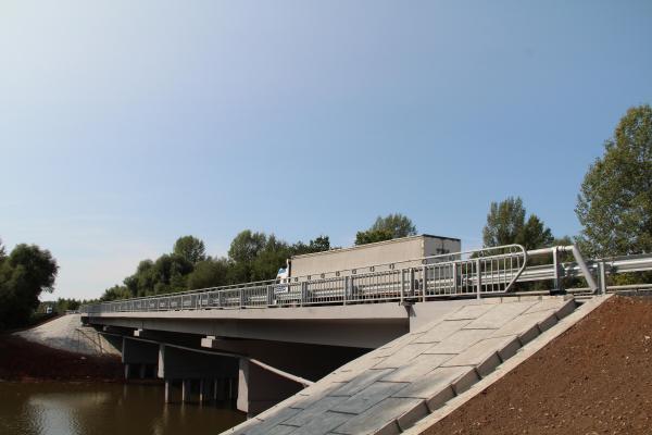 В Краснокамском районе открыли движение по мосту через Сюзьву