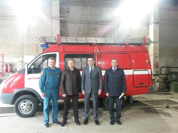 Помещения транспортного колледжа на Вышке-II оборудовали под пожарное депо