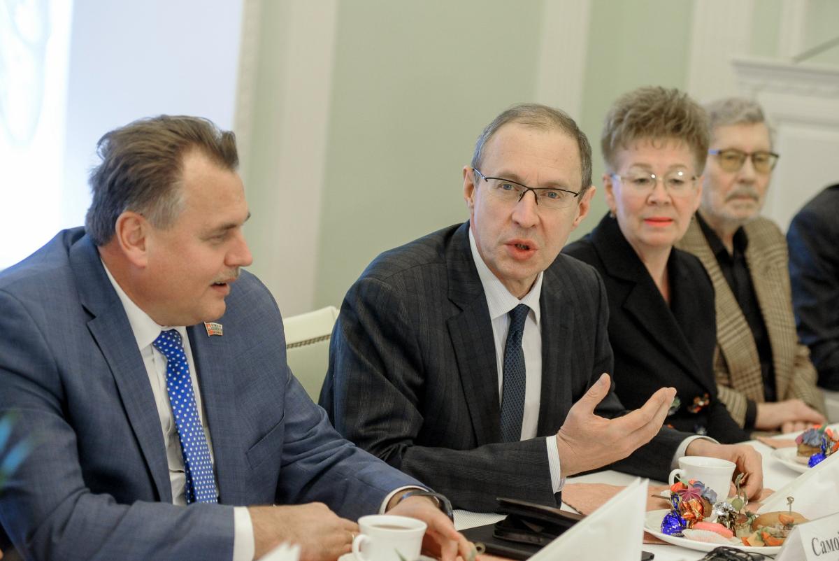 Дмитрий Самойлов встреча с почётными гражданами