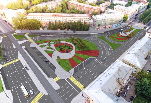 Представлен первый этап реконструкции Комсомольского проспекта