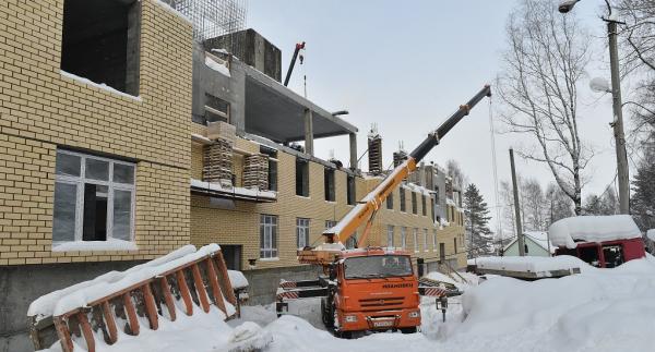 Новый геронтологический центр в Перми строится с опережением графика