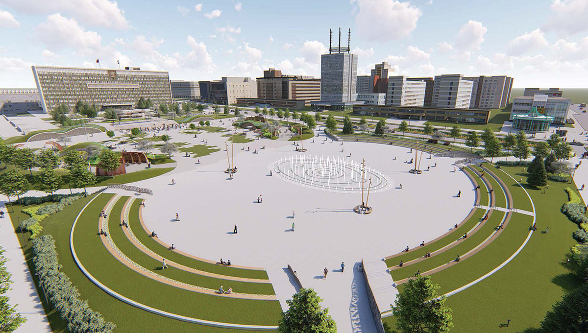 Эспланадой единой