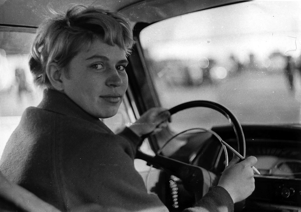 Первые женщины водители-такси Москвич в г. Перми. 22.09.1971