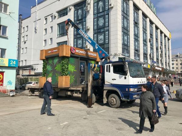 В Перми демонтированы 12 объектов нестационарной торговли за две недели июля
