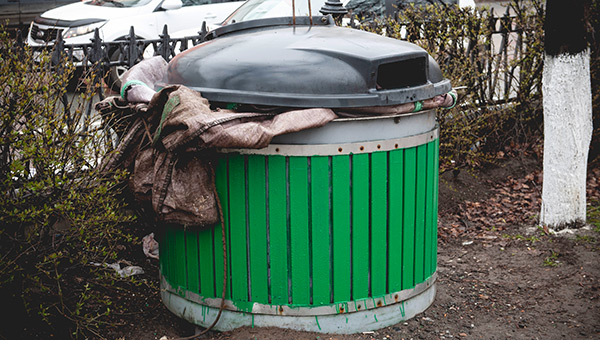 Контейнер не валялся