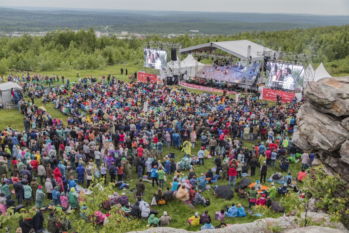 Рок-оперу «Иисус Христос — суперзвезда» на горе Крестовой посмотрели более 8 тыс. зрителей